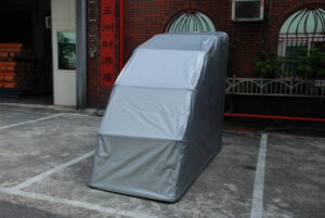 重型機車罩(銀/白)